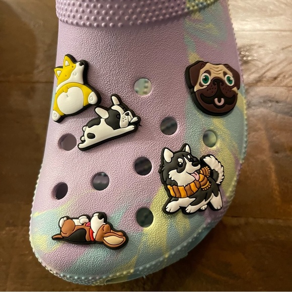 Assorted Dog Lovers 10 piece‎ Crocs Charms Set - Picture 4 of 5